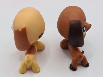 Figurine Littlest Pet Shop (LPS) #992 - Teckel Dachshund - Hasbro - Occasion