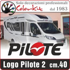 Adesivo Pilote 2 - cm.40x9,5 - per camper e motorhome - By Colorkit - 001569