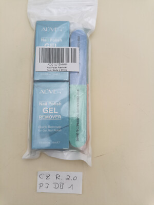 2x AL'IVER Nail Polisch Gel Remover je 15ml plus Zubehör