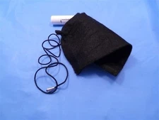 Black Clarinet Cleaning Felt bore Swab cloth & Cork Grease Soprano Bb(flat)