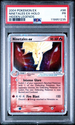 Ninetales ex graded PSA 1 for sale on eBay
