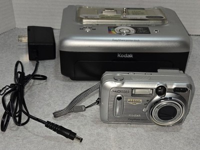 Kodak Digital Camera EasyShare DX6440 4.0 MP Bundle Printer Dock Adapter- READ 
