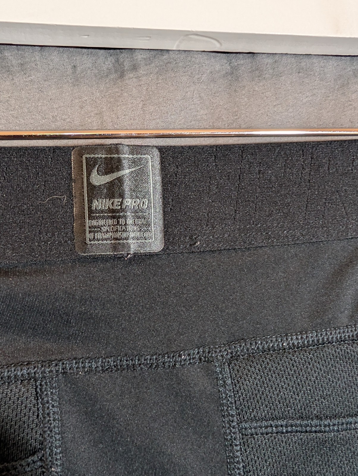 Nike Pro Hyperstrong MLB Black Compression Shorts… - image 6