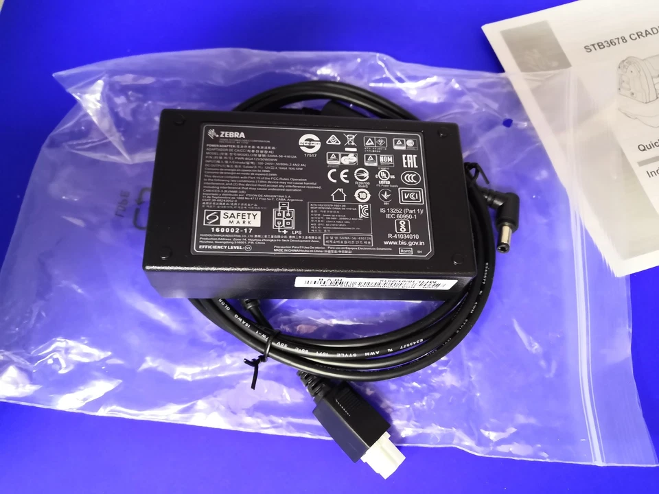 Original Zebra SAWA-56-41612A Drucker Netzteil 50W 12V 4,16A , PWR-BGA12V50W0WW - Bild 2 von 4