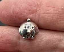 PANDORA  silver Charming Chick Cute Chicken Charm Bead