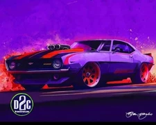 Car Art One of a Kind/ 1968 Chevy Camaro