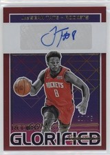 2021 Panini Recon Glorified Signatures Red /75 Jae'Sean Tate #GS-JAE Auto 0s07