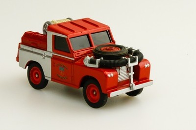 Corgi Toys SWB Landrover ''City of Bath'' Fire Brigade - Excellent