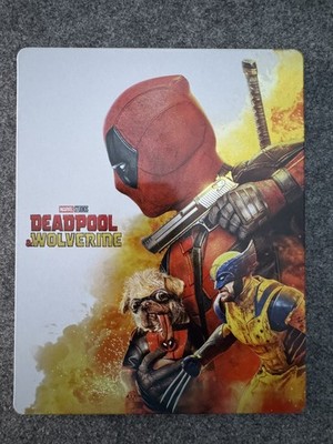 Deadpool & Wolverine   Limitiertes Steelbook DEADPOOL (4K Ultra HD & Blu-ray)