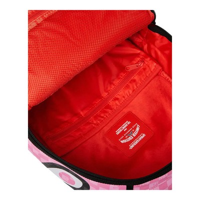 Sprayground Pink And Black Drip Check DLXSV Backpack | eBay
