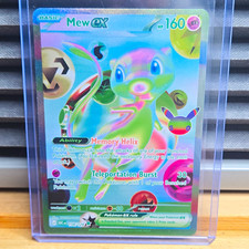 2026 Pokemon 30th Celebration Mew ex 158/128 Futuristic Rare Holo NM on eBay