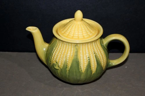 Shawnee Pottery Corn King Teapot