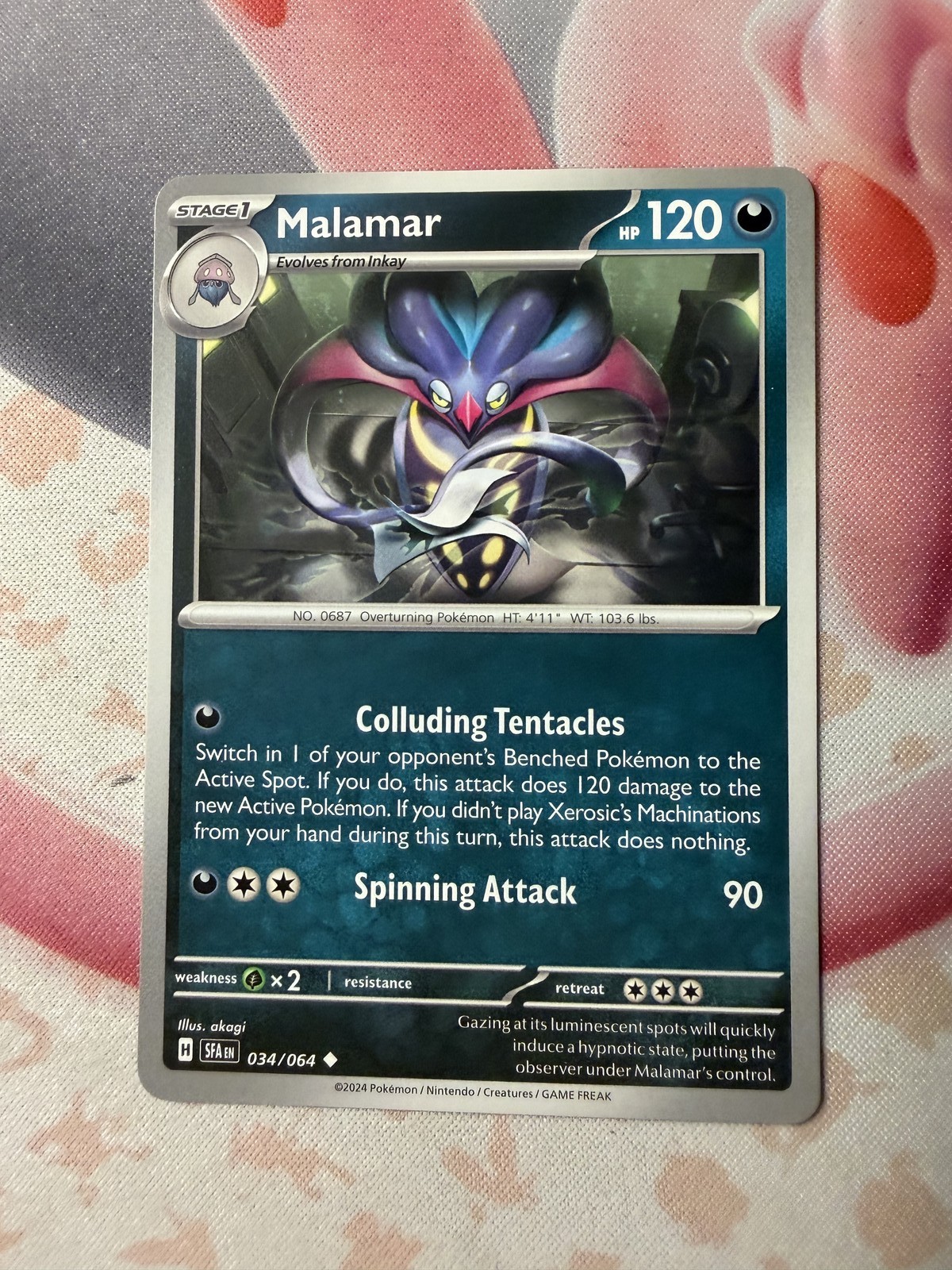 Malamar Uncommon SV: Shrouded Fable 034/064 NM English