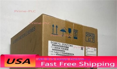 YASKAWA SGM7G-20AFC6C AC SERVO MOTOR SGM7G20AFC6C New In Box Expedited Shipping