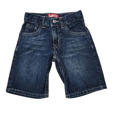 Levis Vintage 549 Size 2T Denim Short Relaxed Fit Adjustable Waist Vintage Wash