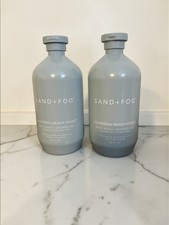 Sand + Fog California Beach House Body Wash 2 confezioni 32 oz ogni gel doccia