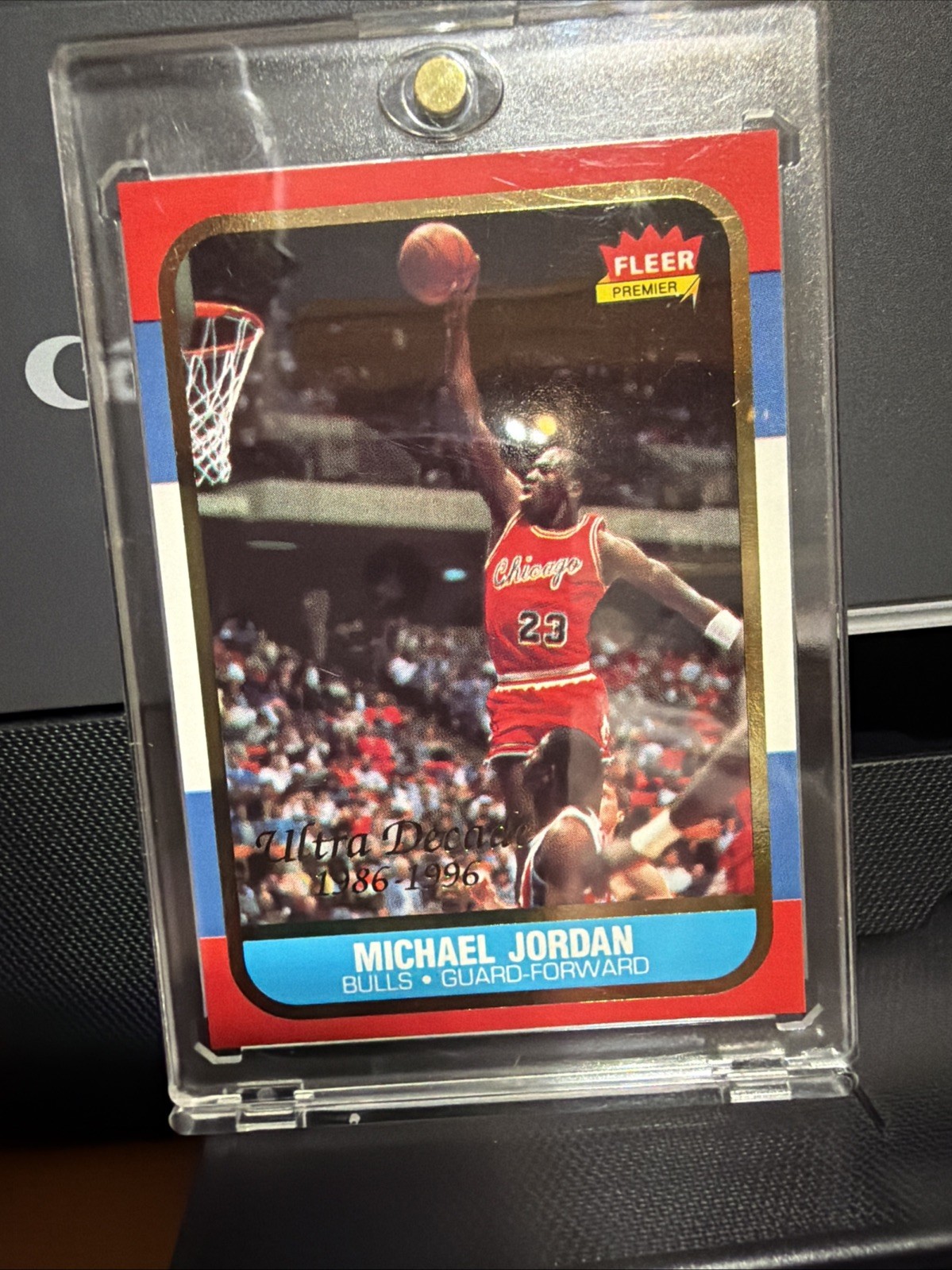 1996-97 Fleer Ultra Decade of Excellence #U-4 Michael Jordan Basketball Card