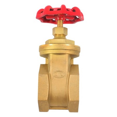Brass Gate Valve DN65 NPT Female Thread for Water Gas Fuel Flow Control 2-1/2''