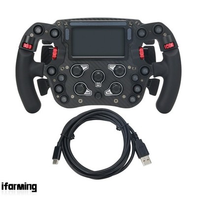 Simagic FX PRO Formula SIM Racing Steering Wheel Carbon Fiber with 4.3'' Display