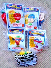 McDonald's Food FUNdamentals Changeables 1992 Complete MIP Set w/Under 3