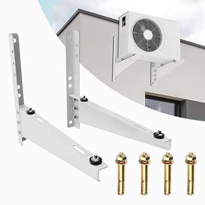 AC Wall Mount Bracket Mini Split Heavy Duty 330lb Cold Rolled Steel Outdoor