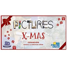 Pictures: Christmas Expansion Pack Card Game, PD & Rio Grande, Ages 8+, 3-6 Play