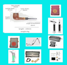 Pfeife, Tabakpfeife , mit viel Zubehör , verschiedene Varianten zum Auswählen .