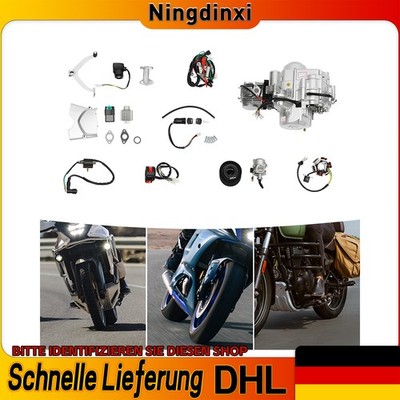 125CC Engine Motor Kit Semi Auto Electric Start w/Reverse for ATV QUAD GO KART