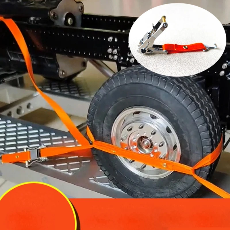 Metal Strap Tensioner for 1/14 Tamiya RC Truck SCANIA 770S R620 VOLVO BENZ Car - Image 2 of 4