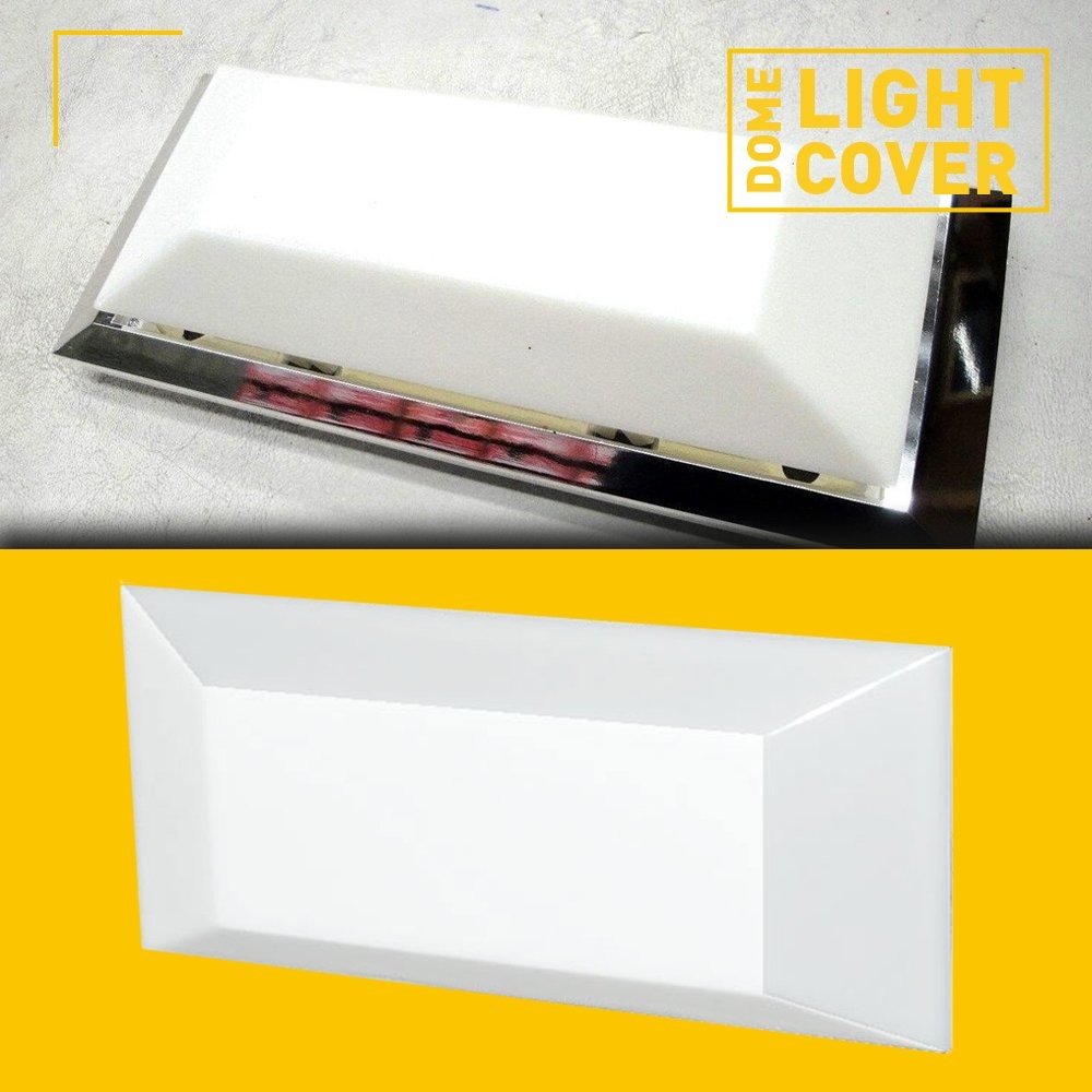 For F‑100 Truck Car 73-79 Dome Light Lens Sqaure Overhead Dome Lamp Lens Cover thumbnail 11