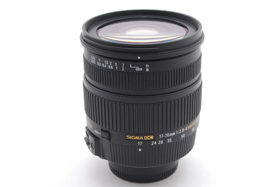 [Top NEUWERTIG] SIGMA 17-70mm F2.8-4 DC Macro OS HSM Objektiv für Nikon F Mount JAPAN - Bild 3 von 4