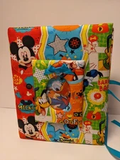 Mickey Photo Album -Holds 100 4x6 Photos - Handmade
