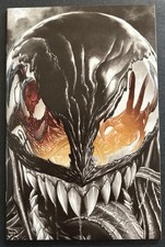 Carnage Black White & Blood #1 2021 (NM) Mico Suayan 1:25 Virgin Variant!