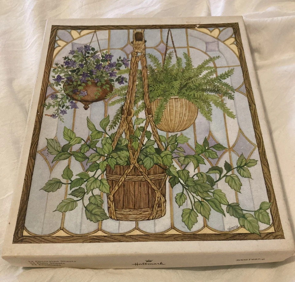 Juego de papelería decorativo de 72 piezas con temática vegetal de colección Foto 3 de 4