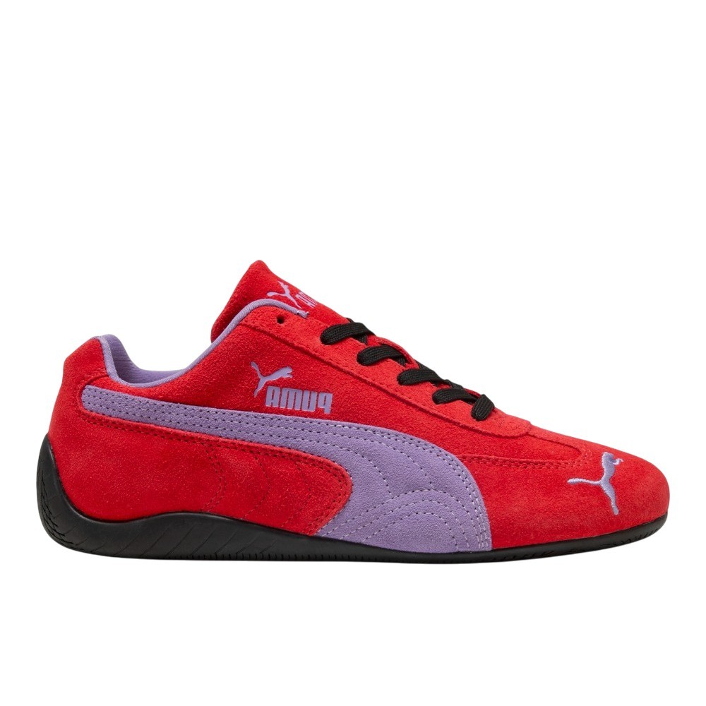 PUMA Speedcat レッド PUMA Speedcat Og Lace Up Mens Purple, Red Sneakers Casual Shoes