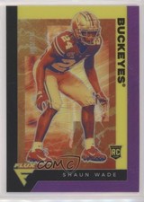 2021 Panini Chronicles Draft Picks Flux Purple 33/49 Shaun Wade #229 4z8