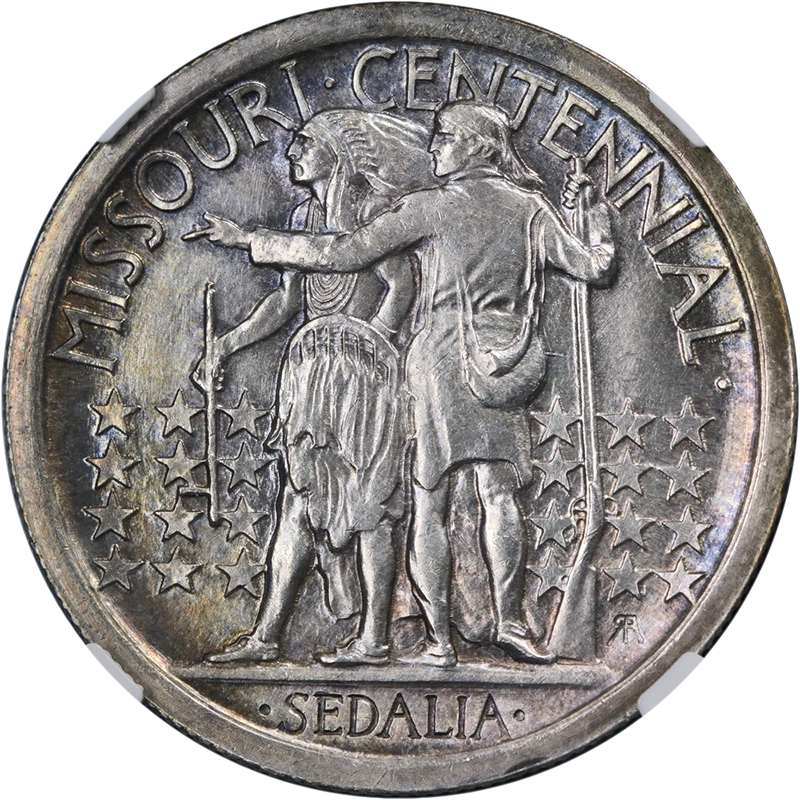 1921 Missouri Commem Half Dollar NGC MS63 Great Eye Appeal Nice Strike - Image 2 of 4