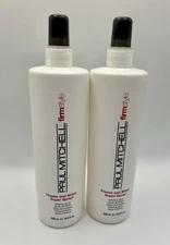 2- Paul Mitchell Firm Style Freeze And Shine Super Spray 16.9oz Red Label NOS