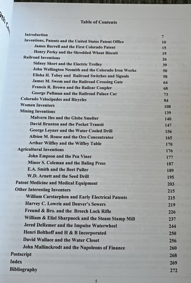 Colorado Inventions and Inventors of the 19th Century by William L. Reich SC - Image 4 of 4