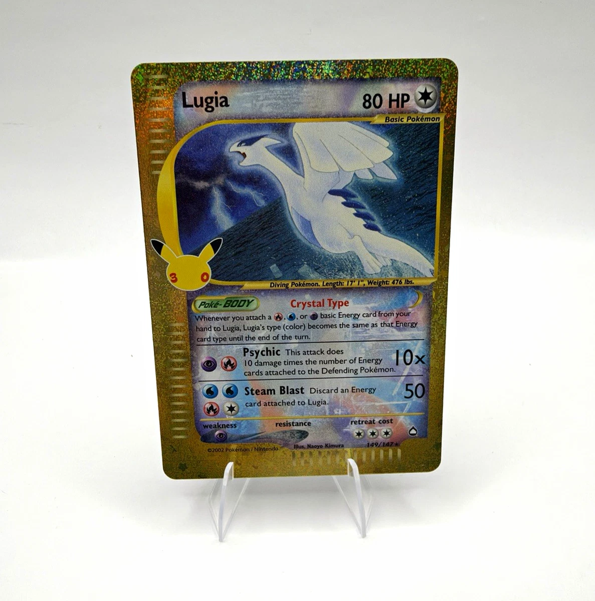 Preços baixos em Cartões individuais de Pokémon Lugia Aquapolis | eBay