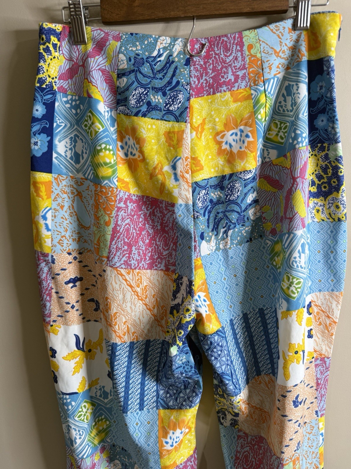 Women’s Cider Patchwork Pants Lightweight Bootcut… - image 4