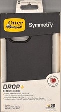 OtterBox Symmetry Series Case for iPhone 13 Pro Max  12 Pro Max - Black