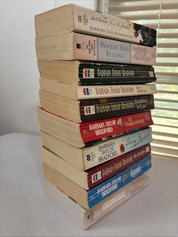 Lot of 10 Barbara Taylor Bradford - Mass Paperback Books - Free Shipping - Image 3 of 4