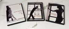 LOT OF 3 Pure Barre Exercise DVDs First, Pershing Square 1 & 2