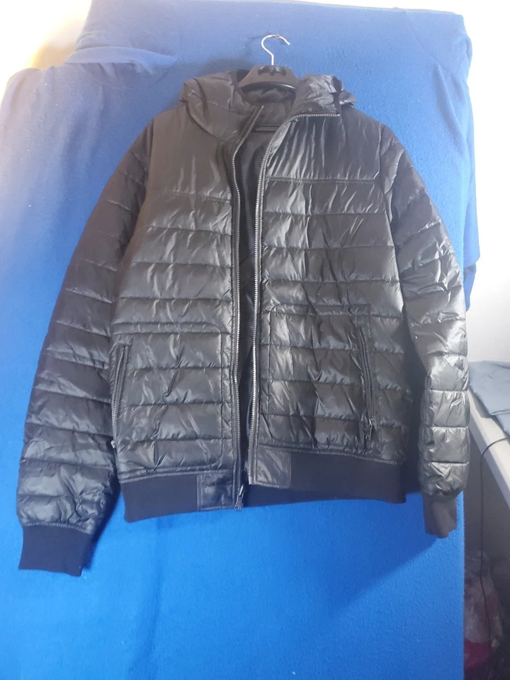 Pajar Canada Quilted Hooded Jacket Coat  Women Size Medium Thinsulated - Image 3 of 4