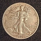 1935 Walking Liberty Half Dollar.  XF