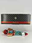 New W/ Tag 2009 Polonaise Glass Rocket Spaceship Ornament in Box Poland