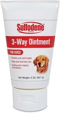 Sulfodene 3-Way Dog Wound Care Ointment - 2 oz First Aid for Cuts  Skin Relief