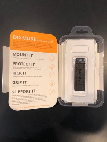 Scooch Wingman 5-in-1 Series Case For Samsung Note 8 - Clear - 第 2/2 張圖片