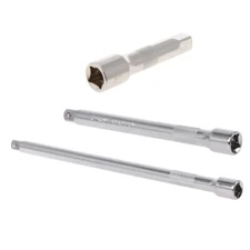 3/8" Long Short Extension Bar Set Adapter Socket Ratchet Wrench Extender C